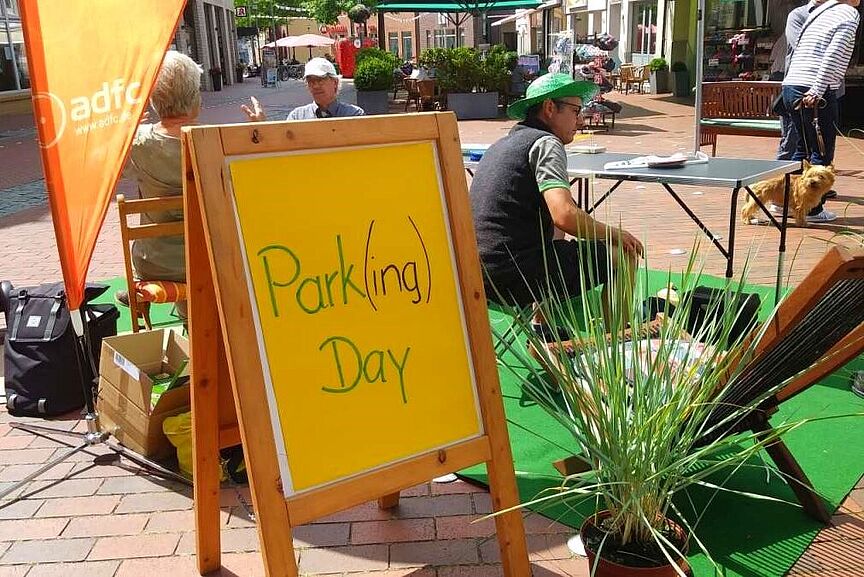 Parking Day Aktion Parking Day