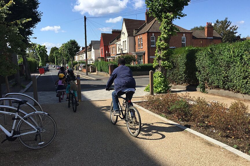 Mini-Hollands in Londoner Stadtteilen Mini-Hollands in Londoner Stadtteilen